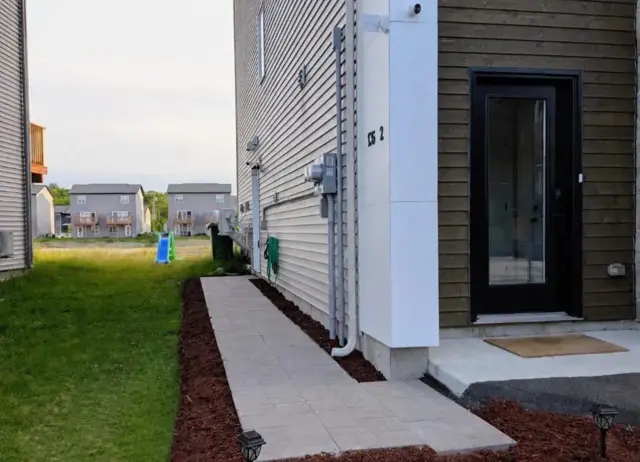 Walkway in Halifax, finished